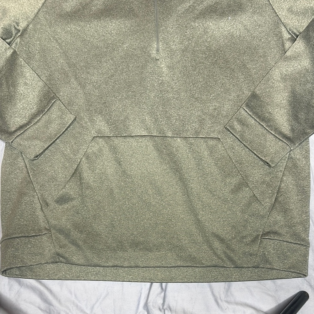 Nike Brooklyn Nets Therma Gray  Pullover Jacket - Picture 5 of 9